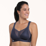 Air Control Sports Bra in Blue Iris