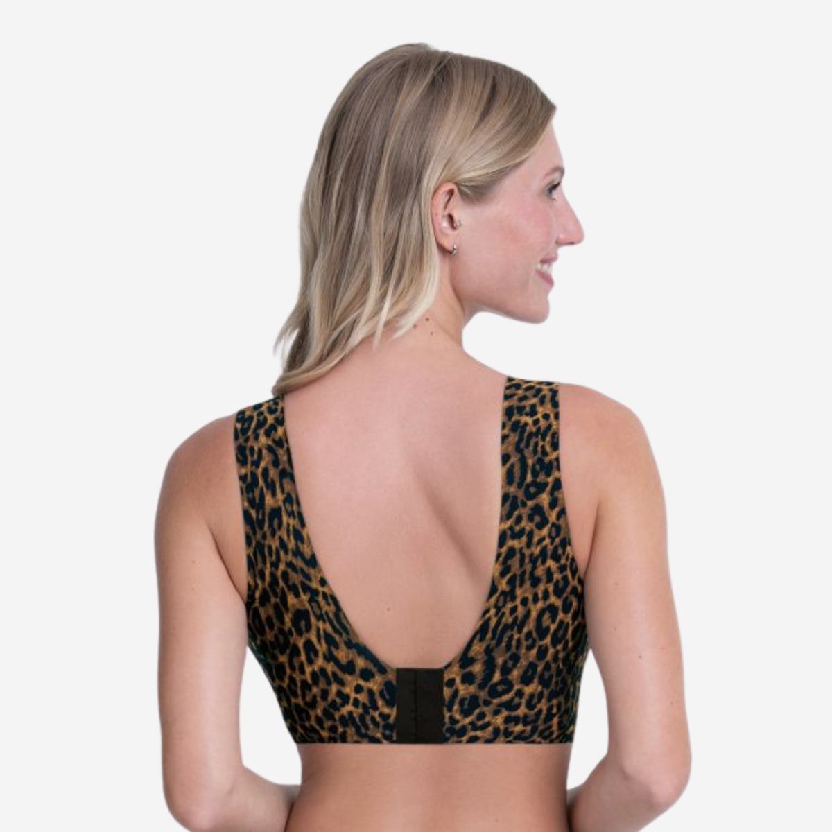 Essential Art Bralette in Gold Cat