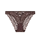Crazy in Love Italian Brief in Satin Brown