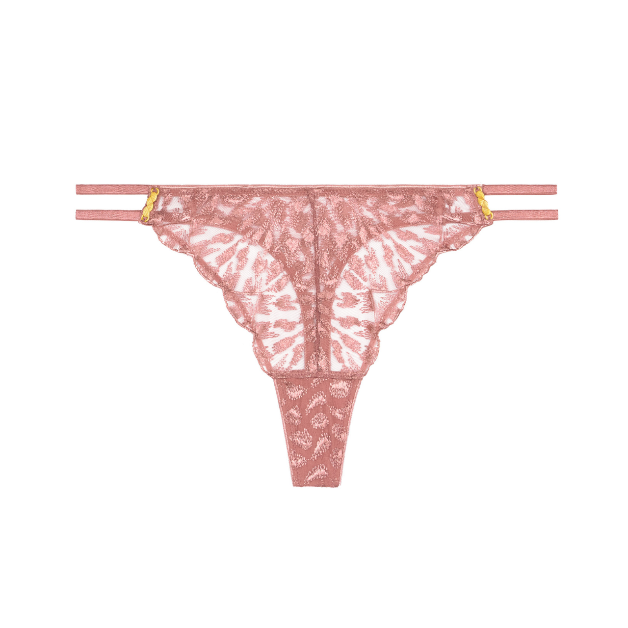 Crazy in Love Tanga in Warm Pink