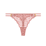 Crazy in Love Tanga in Warm Pink