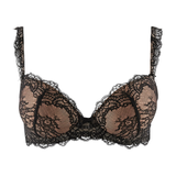 Danse Des Sens Moulded Push Up Bra in Noir