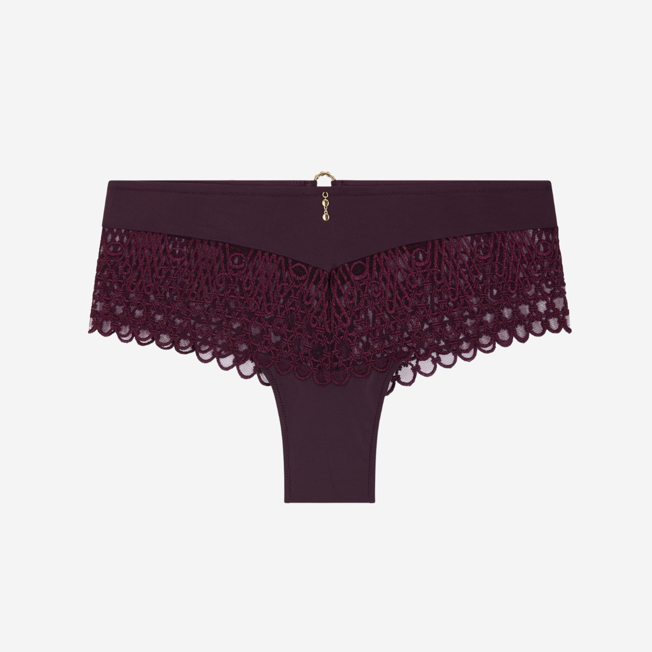 Éloge Du Désir Shorts in Deep Berry
