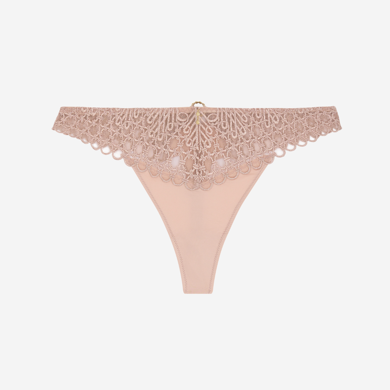 Éloge Du Désir Tanga in Misty Blush