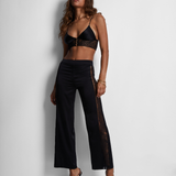 Midnight Whisper Silk Triangle Bra