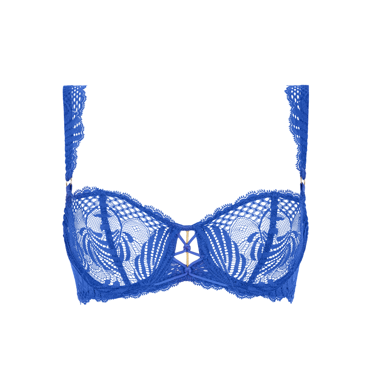 Rhythm of Desire Half Cup Bra in Cyclades