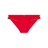 Sheer Emotion Brazilian Brief in Diva Red