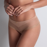 Sheer Emotion Shorty in Sand