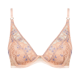 Sound of Heart Scarf Push Up Bra