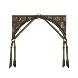 Sound of Heart Suspender Belt in Dark Garden