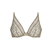 Stardust Dream Underwired Triangle Bra in Green Nile