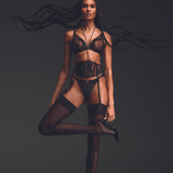 Sumptuous Waves Waistcincher in Smoky Attraction