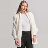 CozyChic Cotton Tonal Plaid Blanket Wrap