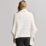 CozyChic Cotton Tonal Plaid Blanket Wrap