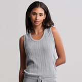CozyChic Ultra Lite Cable Knit Tank