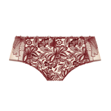 Agathe Shorty in Amarante