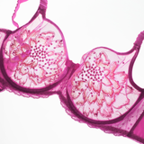 Amour Underwired Seamless Bra in Magenta