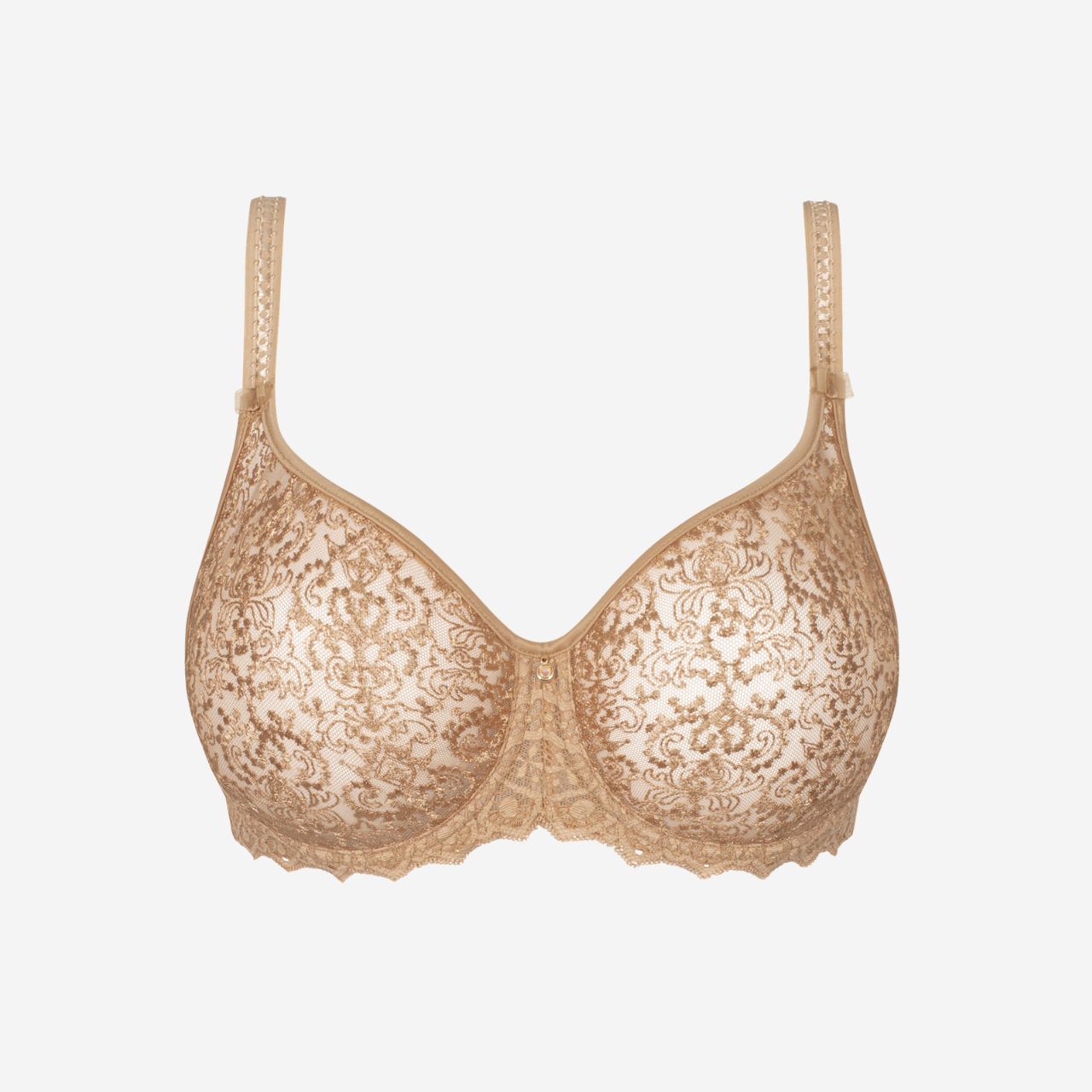 Cassiopee Seamless Limited Edition T-shirt Bra in Gold