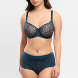 Leia Deep Brief in Bleu Ocean
