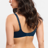 Leia Underwired Seamless Bra in Bleu Ocean