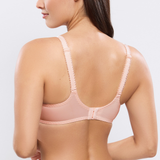 Leia Underwired Seamless Bra in Rose Paradis