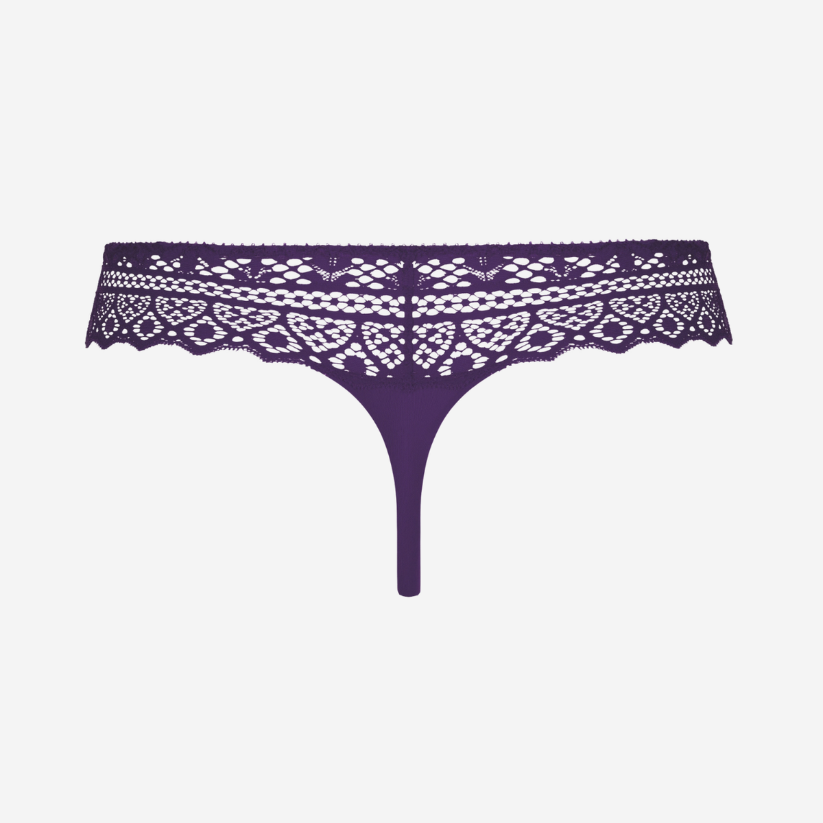 Cassiopee Limited Edition Thong in Intense Purple