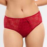 Romy Deep Brief in Rouge Imperial