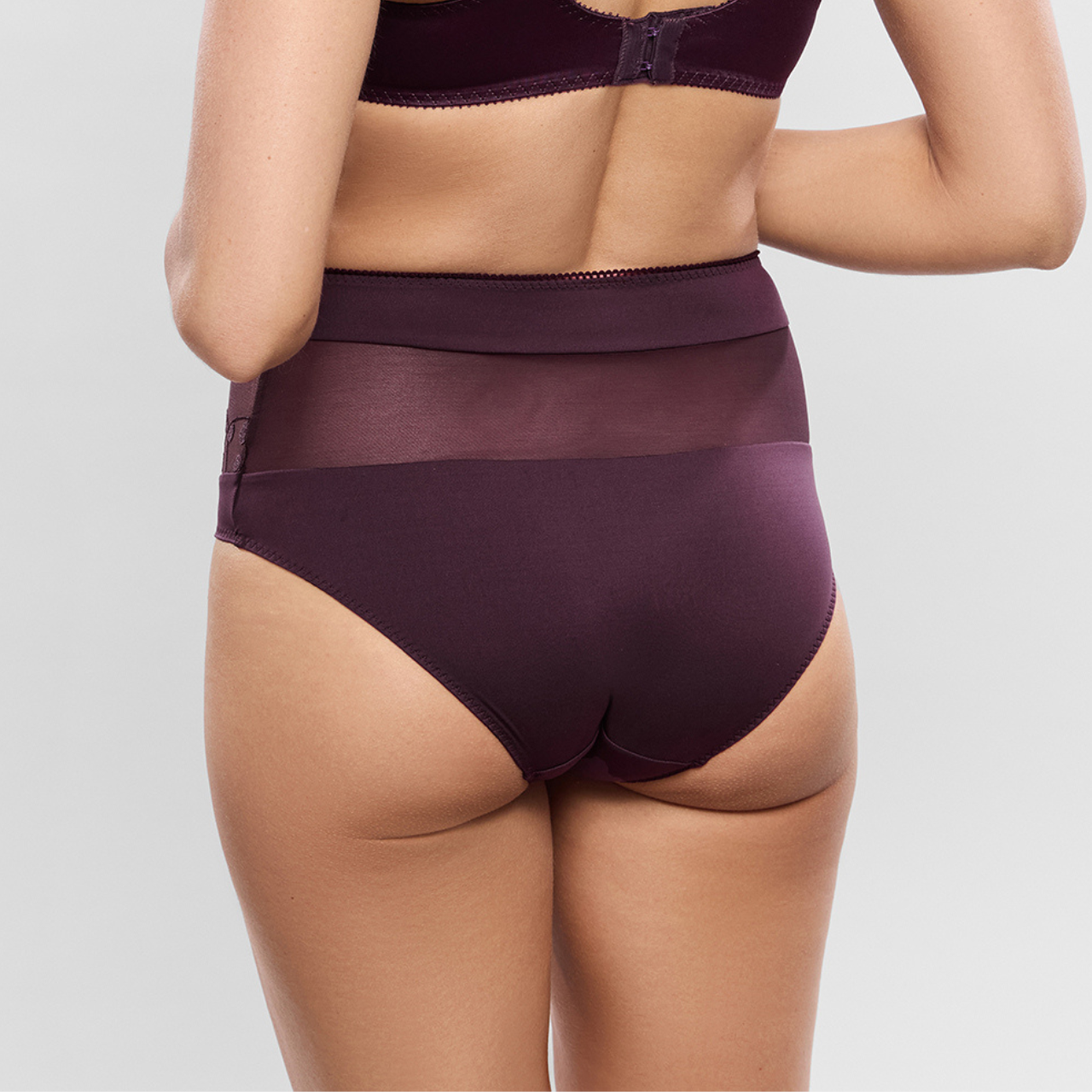 Tess Deep Brief in Amethyste