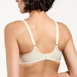 Tess Low Neck Bra in Cream