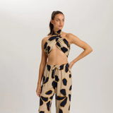 Cotton Pareo in Desert Flower