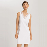 Kalea Sleeveless Nightdress in Off White