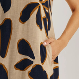 Urban Casuals Dress in Desert Flower