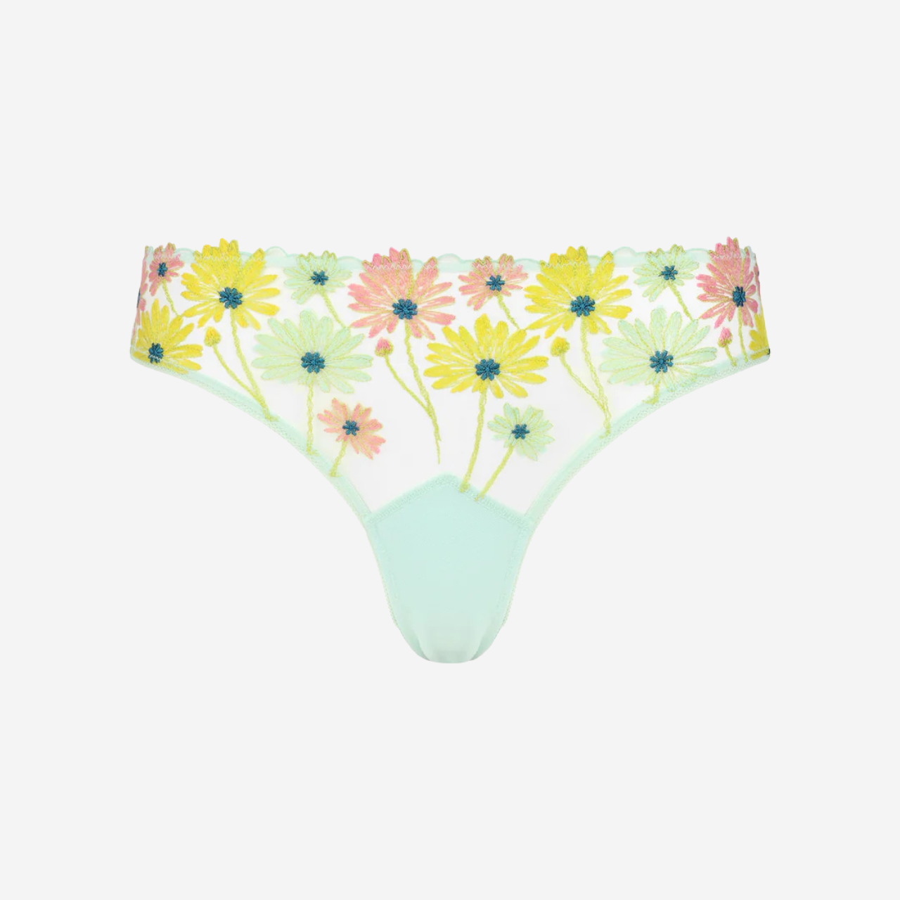 Danse des Fleurs Thong in Menthe
