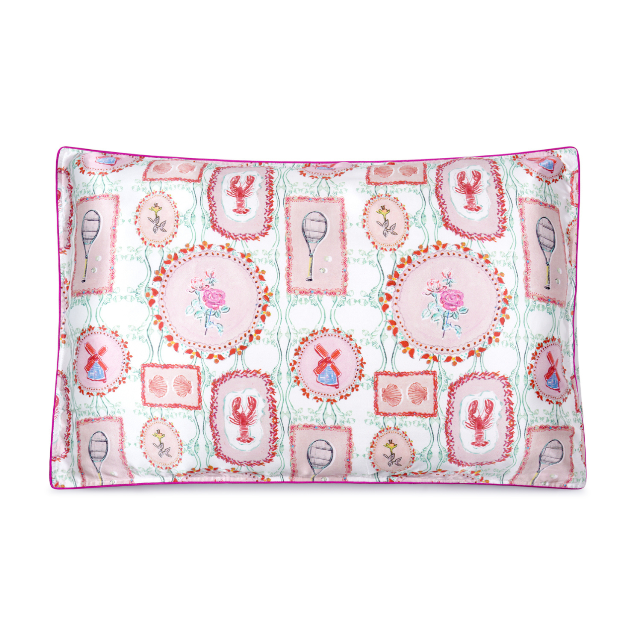 The Hamptons Silk Pillow Case