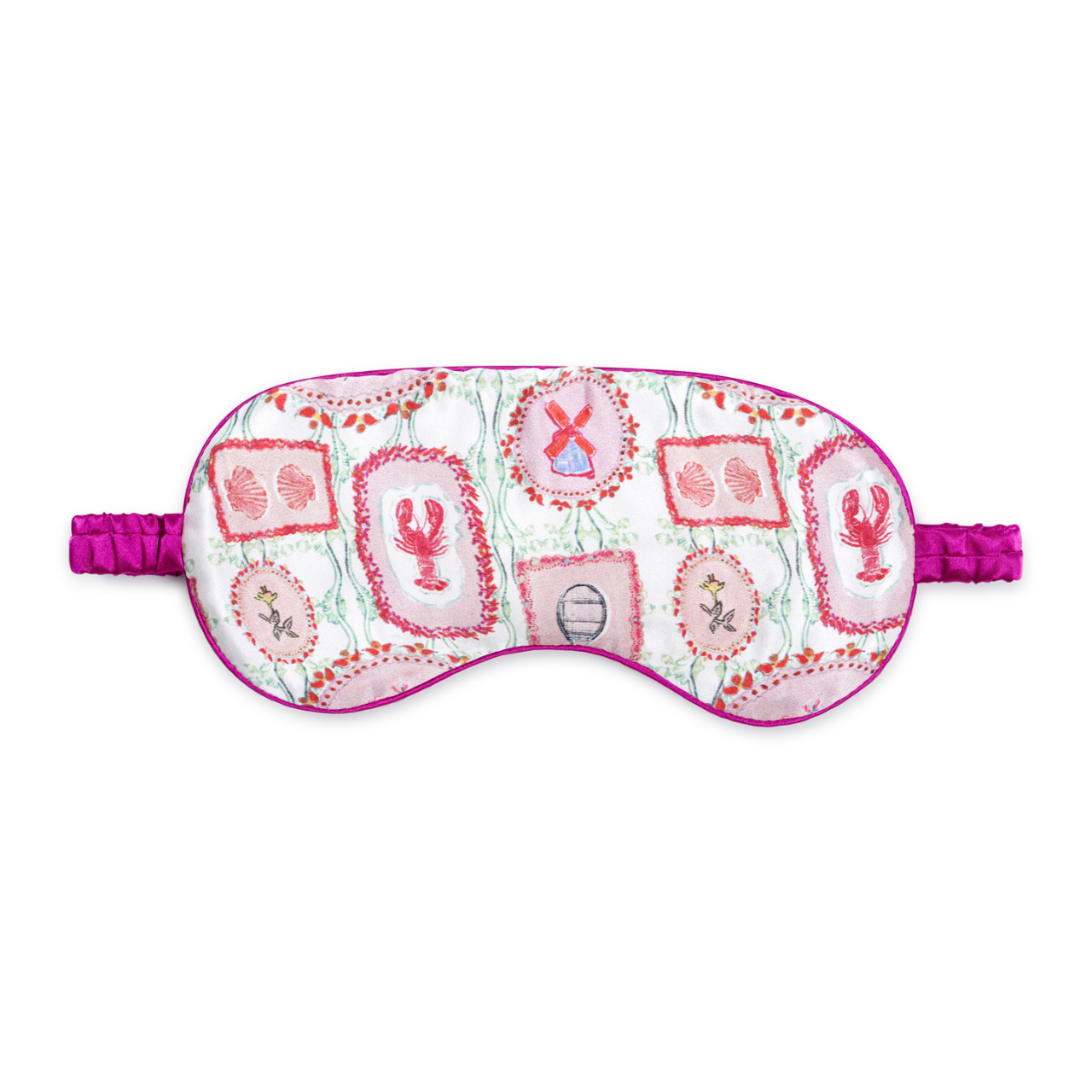 The Hamptons Silk Eye Mask