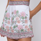 Candy Pink Rose Border City Shorts