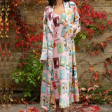 Book Covers Silk Slip Dress in Pale Pink