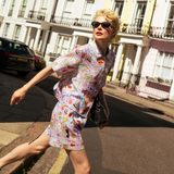 Paris Lilac Short Linen Pyjama Set