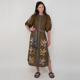 Bali Tiger Green Tunic