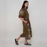 Bali Tiger Green Tunic