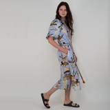 Bali Tiger Light Blue Tunic