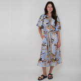 Bali Tiger Light Blue Tunic