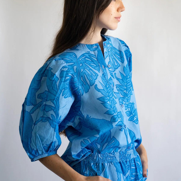 Life in Colours Balloon Shirt Blue