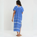 Lemlem Gasira V Neck Caftan