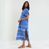 Lemlem Gasira V Neck Caftan