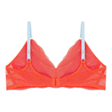 Hey Good Lookin' Pocketed Bra in Mandarin/Sky
