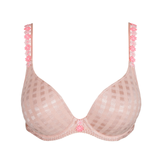 Avero Tiny Heart Shape Padded Bra in Powder Rose