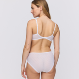 Chen Full Cup Underwired Bra in White Yacht