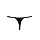 Daisy Mini Thong in Black