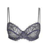 Jane Horizontal Seam Bra in Blue Shadow